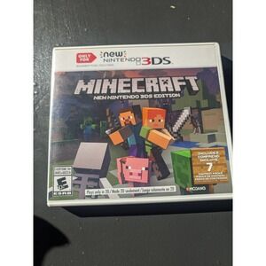 Minecraft New Nintendo 3DS Edition (Nintendo 3DS, 2017)